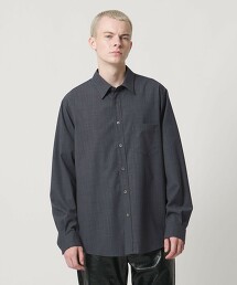 ＜UNITED ARROWS & SONS＞ 混羊毛輕薄襯衫