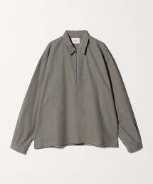＜UNITED ARROWS & SONS＞ 半拉鍊襯衫