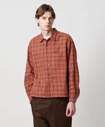 ＜UNITED ARROWS & SONS＞ 格紋箱型襯衫 日本製
