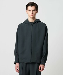 ＜D.O UNITED ARROWS BY DAISUKE OBANA＞ 土耳其袖拉鍊連帽上衣 日本製