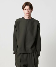 ＜D.O UNITED ARROWS BY DAISUKE OBANA＞＋10 圓領土耳其長袖T恤 日本製