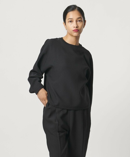 ＜D.O UNITED ARROWS BY DAISUKE OBANA for WOMEN＞＋10 土耳其袖圓領長袖T恤 日本製