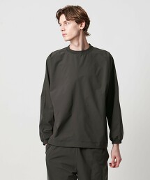 ＜D.O UNITED ARROWS BY DAISUKE OBANA＞ 塔夫綢長袖襯衫 日本製