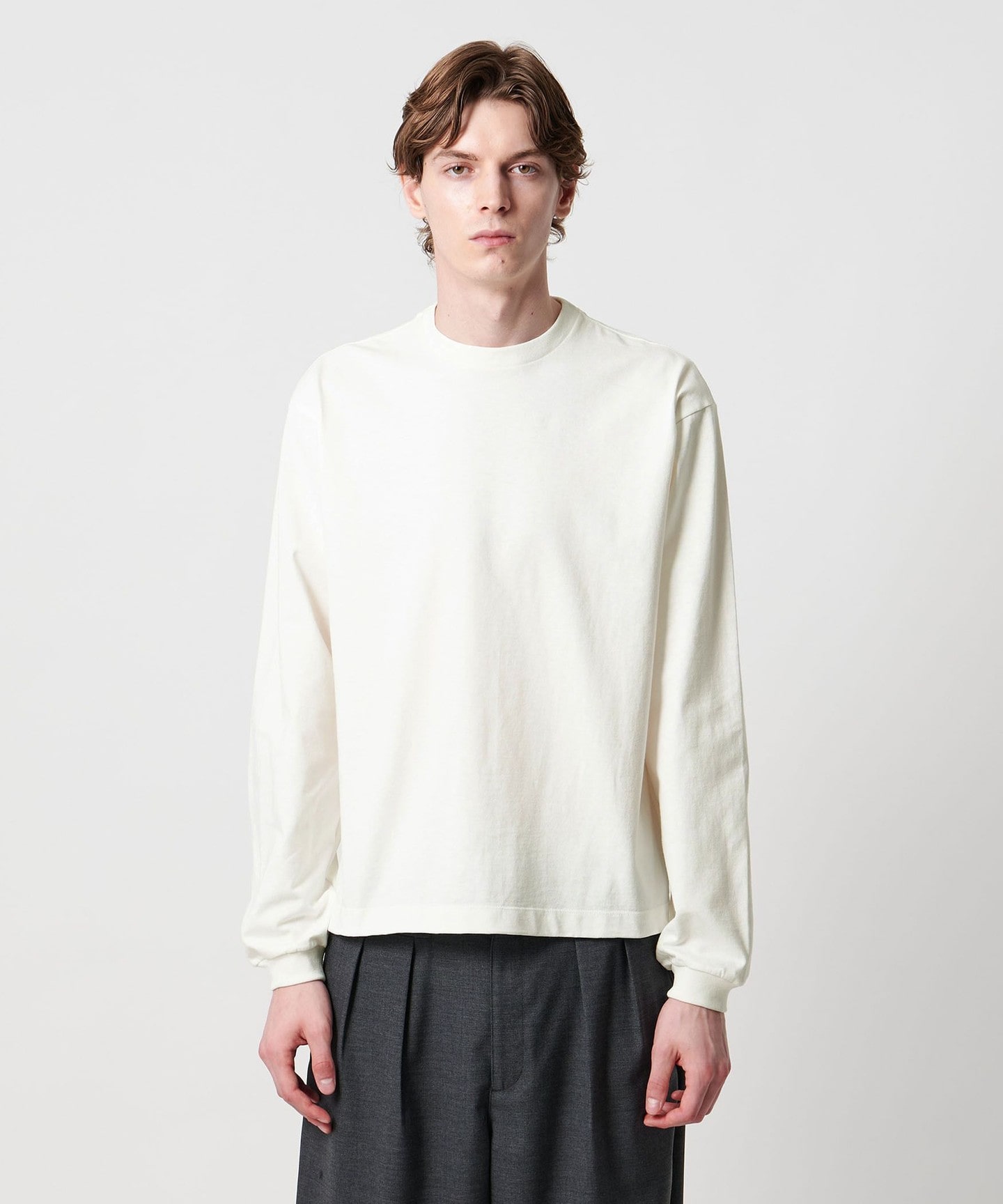 UNITED ARROWS & SONS ＞ PLAIN LONGSLEEVE TEE/長袖T恤日本製｜UNITED