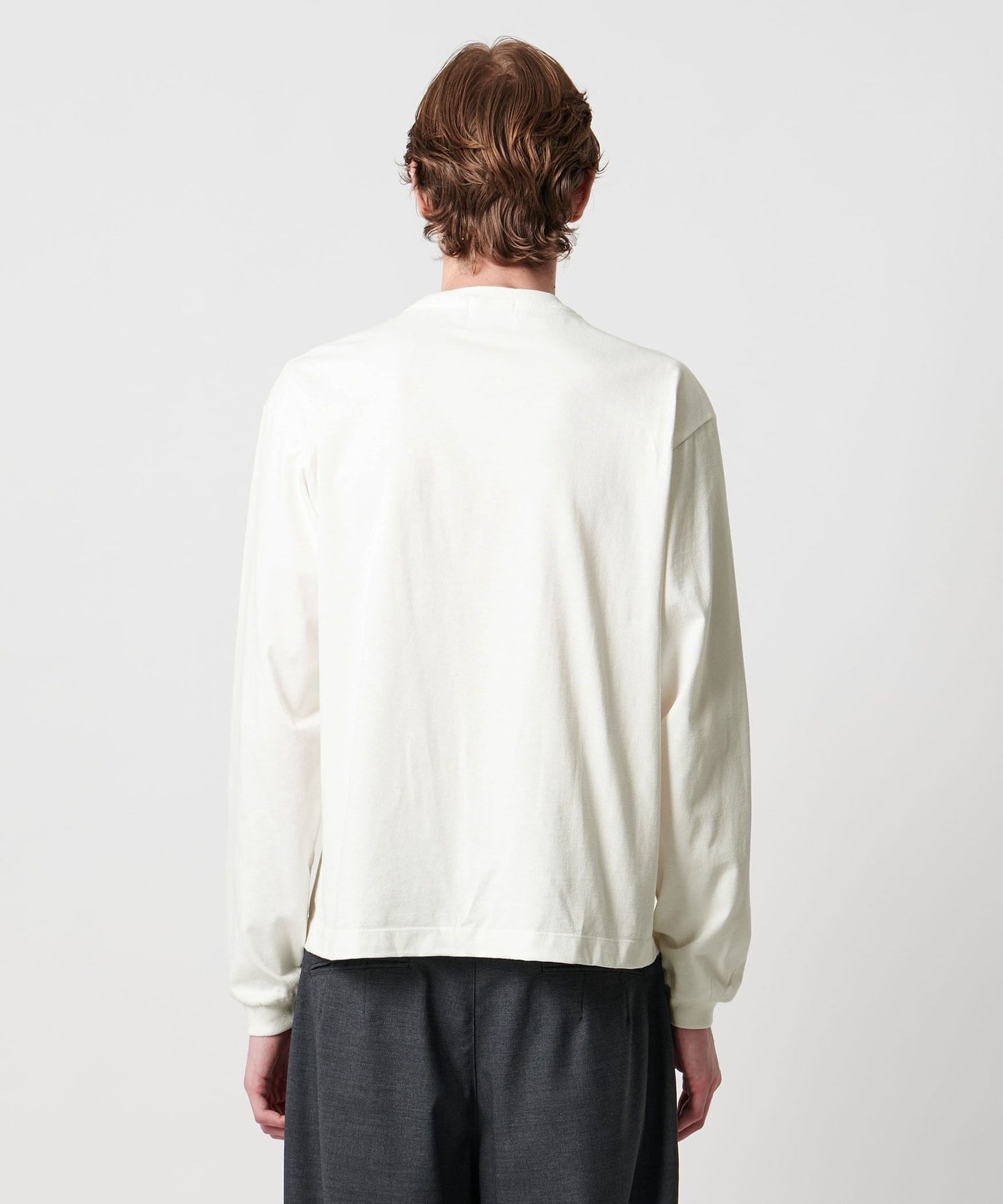 UNITED ARROWS & SONS ＞ PLAIN LONGSLEEVE TEE/長袖T恤日本製｜UNITED