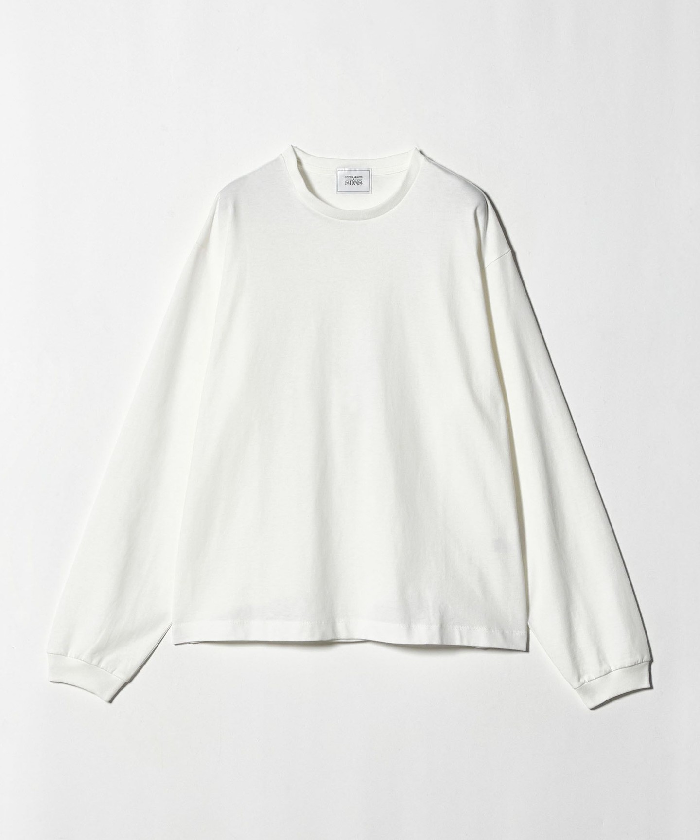 UNITED ARROWS & SONS ＞ PLAIN LONGSLEEVE TEE/長袖T恤日本製｜UNITED