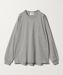 ＜UNITED ARROWS & SONS＞ 素色長袖T恤 日本製