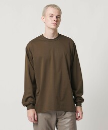 ＜UNITED ARROWS & SONS＞ PONTI L/SLEEVE TEE/長袖T恤 日本製