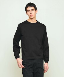 ＜UNITED ARROWS & SONS＞ PLAIN LONGSLEEVE TEE/長袖T恤 日本製
