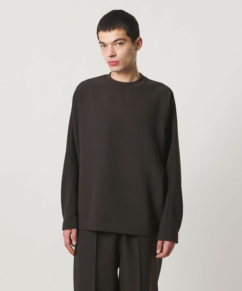 ＜D.O UNITED ARROWS BY DAISUKE OBANA＞＋10 圓領長袖T恤 日本製