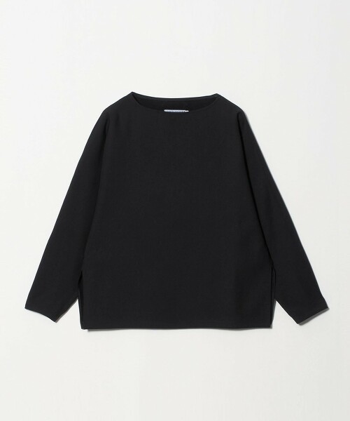 ＜D.O UNITED ARROWS BY DAISUKE OBANA for WOMEN＞＋10 船型領長袖T恤 日本製