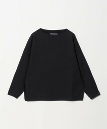 ＜D.O UNITED ARROWS BY DAISUKE OBANA for WOMEN＞＋10 船型領長袖T恤 日本製