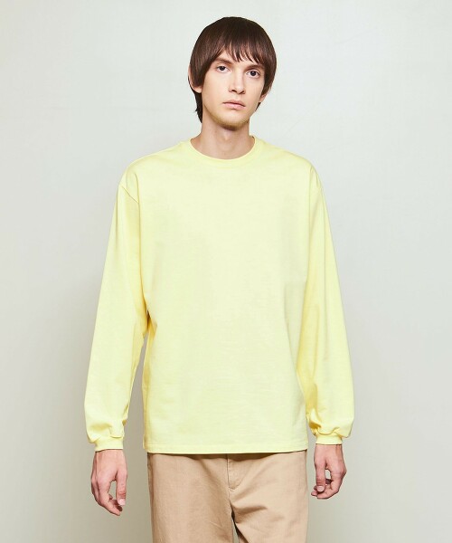 ＜UNITED ARROWS ＆ SONS＞ H/G F/TERRY CREW/T恤 日本製