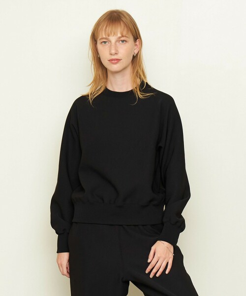 ＜UNITED ARROWS ＆ SONS by DAISUKE OBANA for WOMEN＋10＞羅紋圓領襯衫 日本製