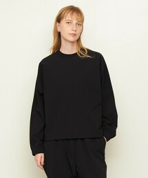 ＜UNITED ARROWS ＆ SONS by DAISUKE OBANA for WOMEN＞塔夫綢圓領襯衫 日本製