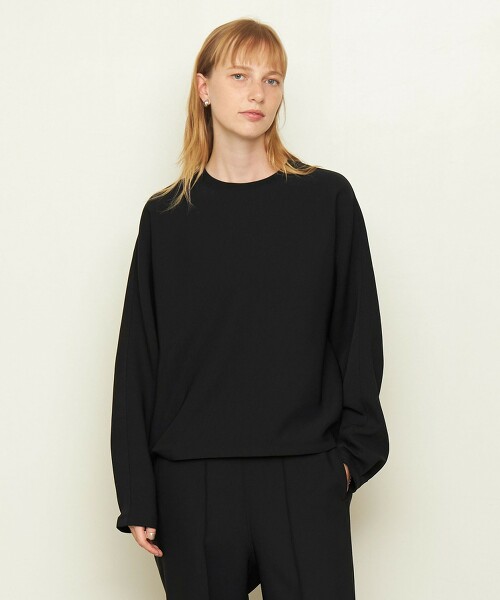 ＜UNITED ARROWS ＆ SONS by DAISUKE OBANA for WOMEN＋10＞圓領襯衫 日本製