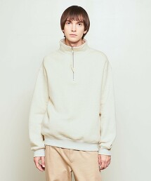 ＜UNITED ARROWS & SONS by MASAKI KAWASE＞半拉鍊衛衣