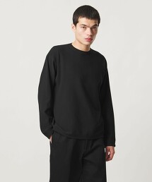 ＜UNITED ARROWS & SONS＞珠地網眼圓領針織衫