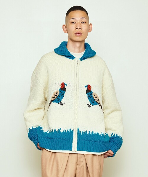 UNITED ARROWS & SONS COWICHAN SWEATER 考津毛衣 日本製