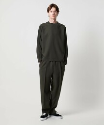 ＜D.O UNITED ARROWS BY DAISUKE OBANA＞＋10 中央燙線打摺長褲