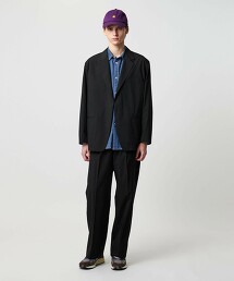 ＜UNITED ARROWS & SONS＞ 府綢打摺西裝褲 日本製