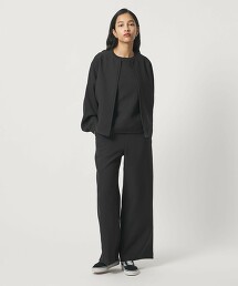 ＜D.O UNITED ARROWS BY DAISUKE OBANA for WOMEN＞＋10 寬版喇叭褲 日本製