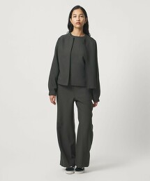 ＜D.O UNITED ARROWS BY DAISUKE OBANA for WOMEN＞＋10 寬版喇叭褲 日本製