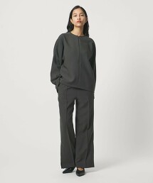 ＜D.O UNITED ARROWS BY DAISUKE OBANA for WOMEN＞＋10 開衩寬褲 日本製