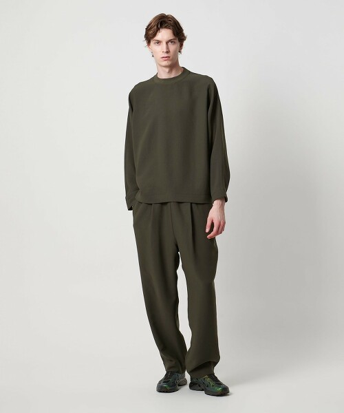 <D.O UNITED ARROWS BY DAISUKE OBANA>打摺寬版錐形褲 日本製