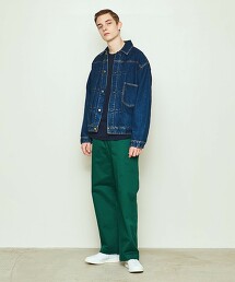 ＜UNITED ARROWS ＆ SONS＞ CHINO TROUSERS G/D/卡其褲 日本製