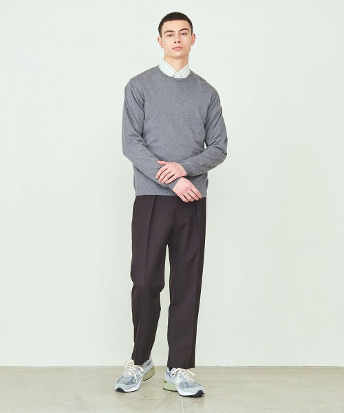 ＜UNITED ARROWS ＆ SONS＞ GABA 長褲 日本製