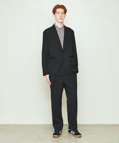 ＜UNITED ARROWS ＆ SONS＞ GABA 打摺長褲日本製