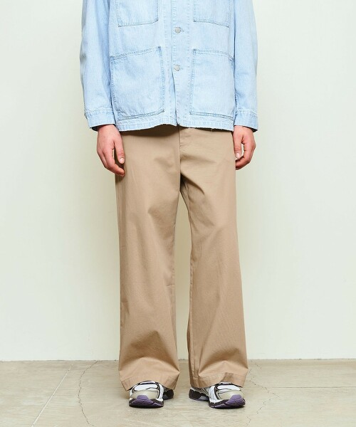 UNITED ARROWS & SONS＞ CHINO BAGGY TROUSER 25SS/卡其褲日本製