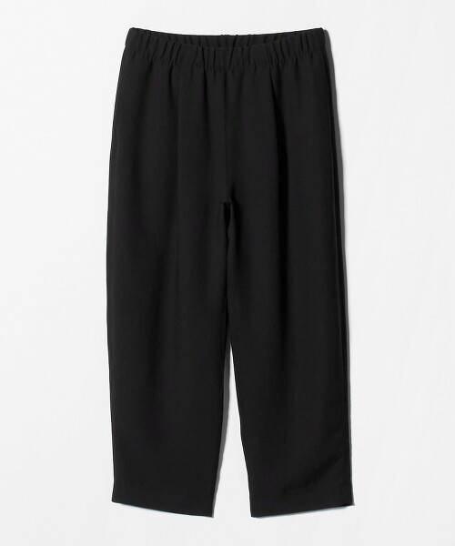 ＜D.O UNITED ARROWS BY DAISUKE OBANA＞打摺錐形寬褲  BK 日本製