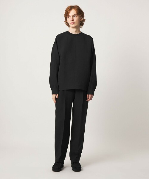 ＜D.O UNITED ARROWS BY DAISUKE OBANA＞TRPL CR 1P TPD PANTS/單褶錐形長褲 日本製