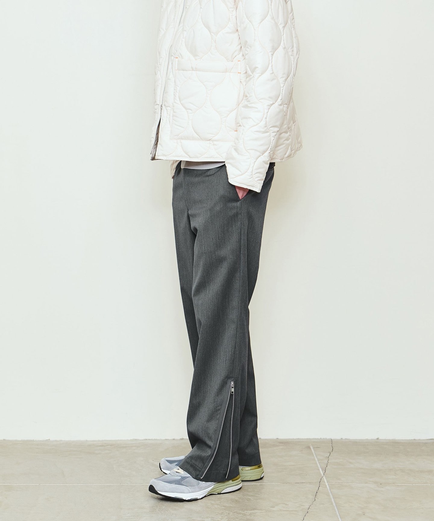 UNITED ARROWS ＆ SONS by SHUNTA NAKAJIMA＞ ZIP TROUSERS/褲子日本製