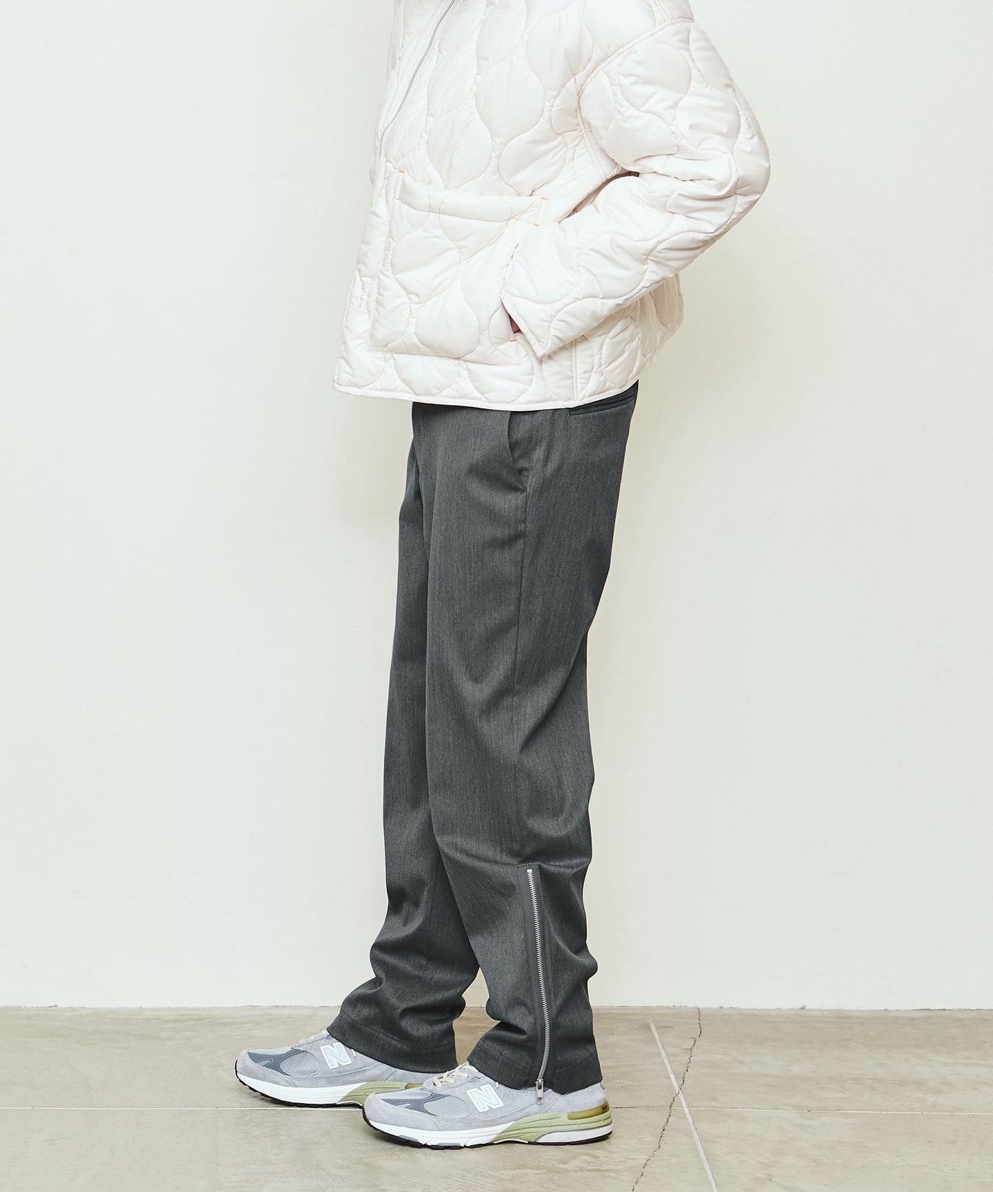 UNITED ARROWS ＆ SONS by SHUNTA NAKAJIMA＞ ZIP TROUSERS/褲子日本製