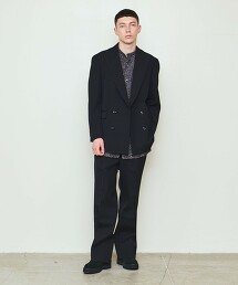 ＜UNITED ARROWS ＆ SONS for MIYAGIHIDETAKA＞ 1P FLARE TROUSERS/西裝褲 日本製