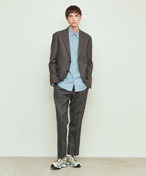 ＜UNITED ARROWS ＆ SONS＞ PORAL 1P TROUSERS 休閒褲 日本製