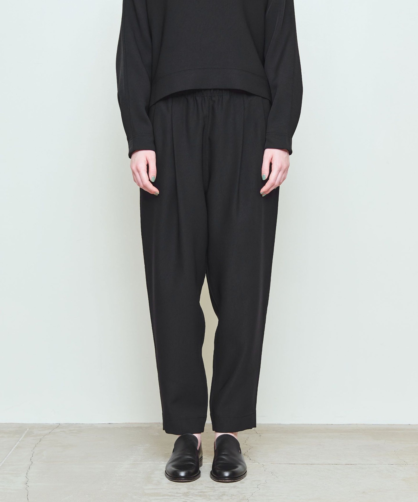 UNITED ARROWS ＆ SONS by DAISUKE OBANA for WOMEN +10＞雙摺錐形褲