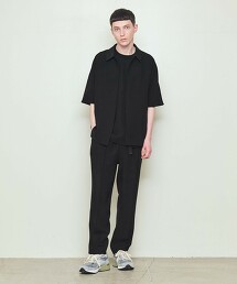 ＜UNITED ARROWS ＆ SONS by DAISUKE OBANA＞ 腰帶中央燙線長褲 日本製