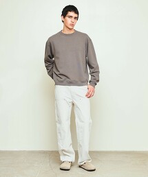 ＜UNITED ARROWS & SONS＞雙膝丹寧長褲 日本製
