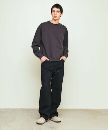 ＜UNITED ARROWS & SONS＞雙膝丹寧長褲 日本製
