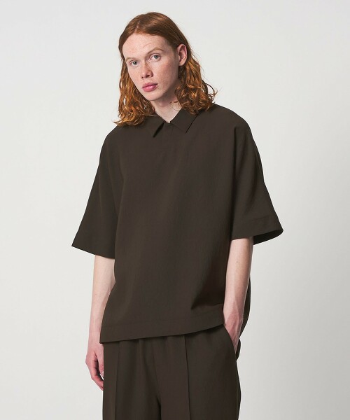＜D.O UNITED ARROWS BY DAISUKE OBANA＞I COL D/SSL PL SHIRT 26SS/POLO衫