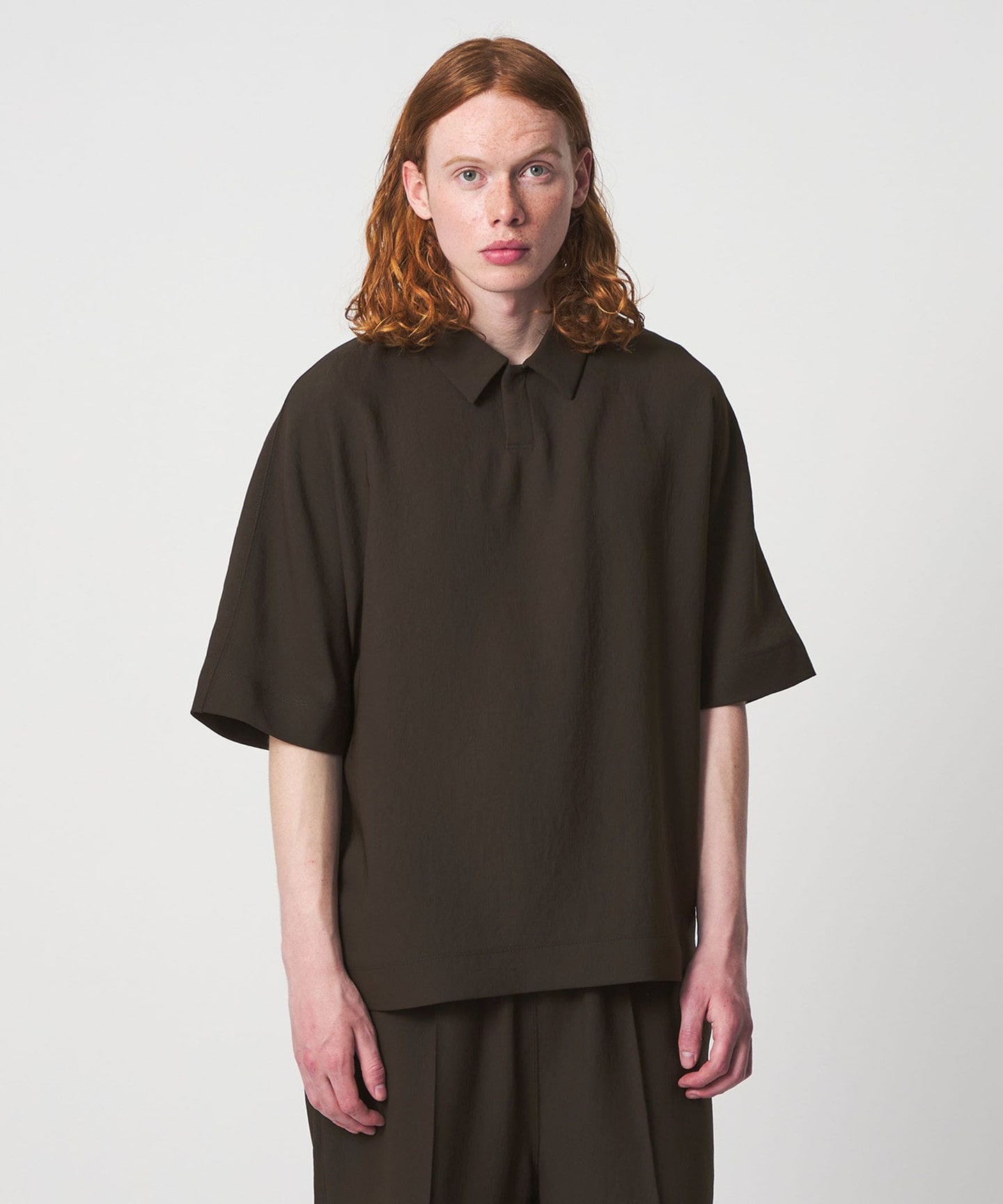 D.O UA by DAISUKE OBANA Ⅰ D/SSL PL SHIRT D.O UNITED ARROWS BY DAISUKE OBANA＞I COL D/SSL PL SHIRT 26SS/POLO