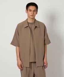 ＜D.O UNITED ARROWS BY DAISUKE OBANA＞土耳其袖教練襯衫 日本製