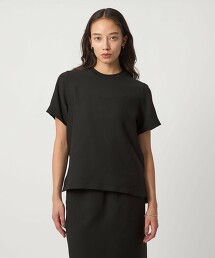 ＜D.O UNITED ARROWS BY DAISUKE OBANA for WOMEN＞ 極簡圓領T恤 日本製