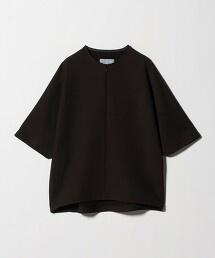 ＜D.O UNITED ARROWS BY DAISUKE OBANA for WOMEN＞土耳其袖圓領拉鍊T恤 日本製
