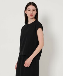 ＜D.O UNITED ARROWS BY DAISUKE OBANA for WOMEN＞法式袖圓領T恤 日本製