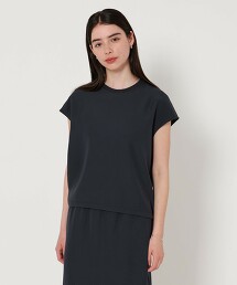 ＜D.O UNITED ARROWS BY DAISUKE OBANA for WOMEN＞法式袖圓領T恤 日本製
